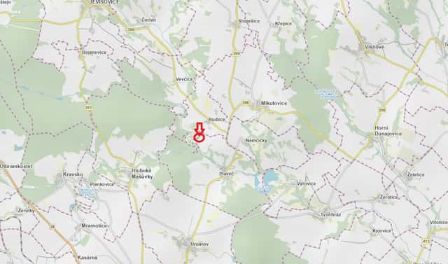 Prodej lesa 1 640 m², Horní Bříza, okres Plzeň-sever