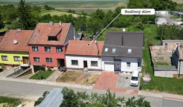 Prodej domu 60 m² s pozemkem 976 m², Vinohradská, Dolní Němčí, okres Uherské Hradiště