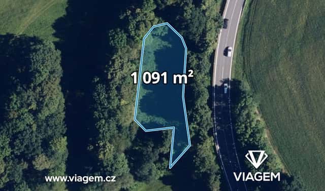 Prodej pole 727 m², Lipina, okres Olomouc