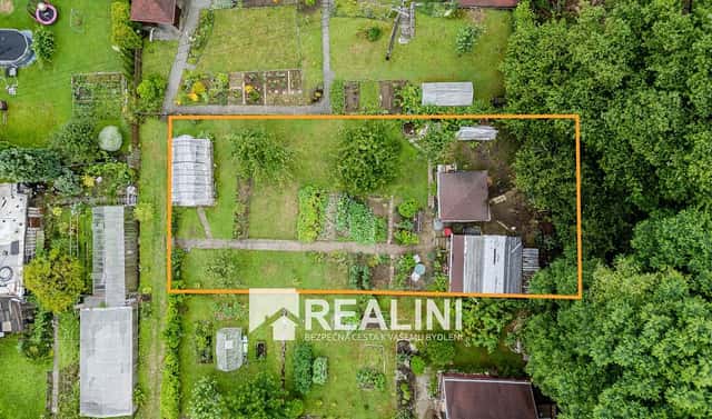 Prodej zahrady 472 m², Karviná – Ráj