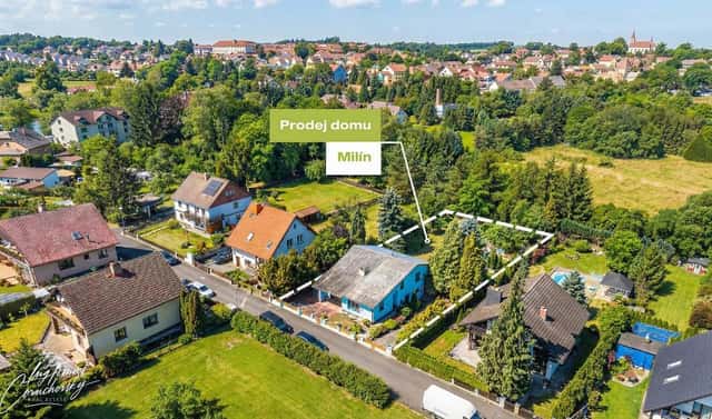 Prodej domu 123 m² s pozemkem 1 290 m², Luční, Milín, okres Příbram