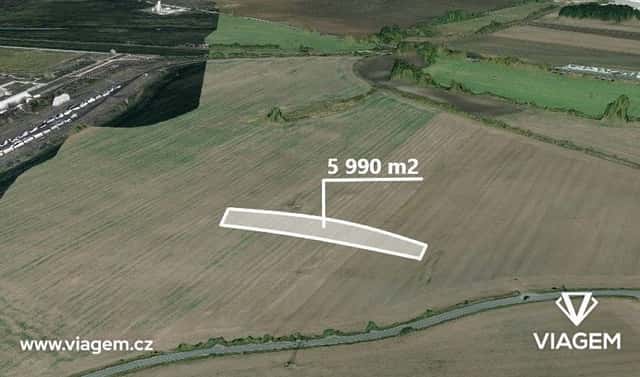 Prodej pole 1 497 m², Kozomín, okres Mělník