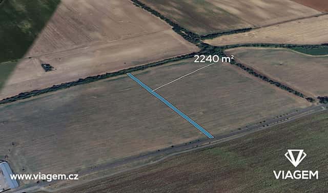Prodej pole 2 240 m², Prušánky, okres Hodonín