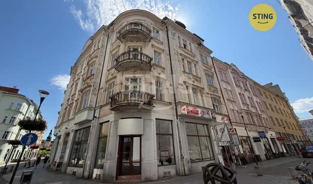 Pronájem obchodních prostor 140 m², Jiráskovo náměstí, Ostrava – Moravská Ostrava, okres Ostrava-město
