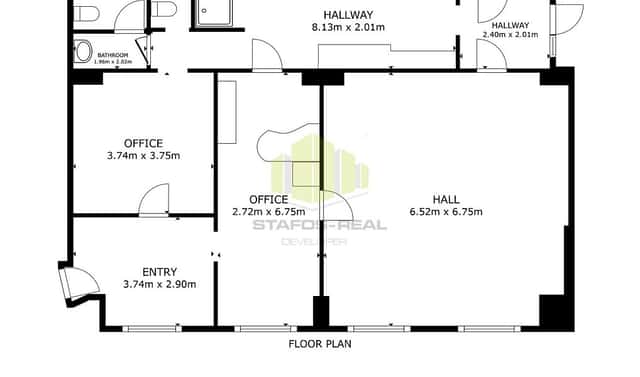 Pronájem obchodních prostor 115 m², Janského, Olomouc – Povel