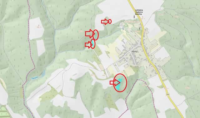 Prodej lesa 7 201 m², Hlína, okres Brno-venkov