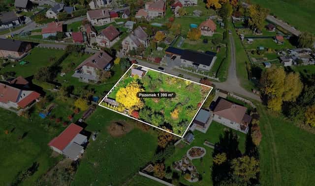 Prodej stavebního pozemku 1 390 m², Staré Sedliště, okres Tachov