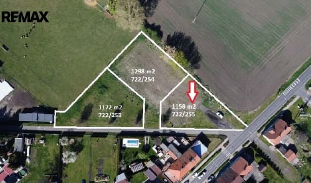 Prodej stavebního pozemku 1 158 m², Cítoliby, okres Louny