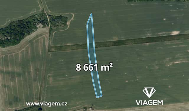 Prodej pole 1 443 m², Osvětimany, okres Uherské Hradiště