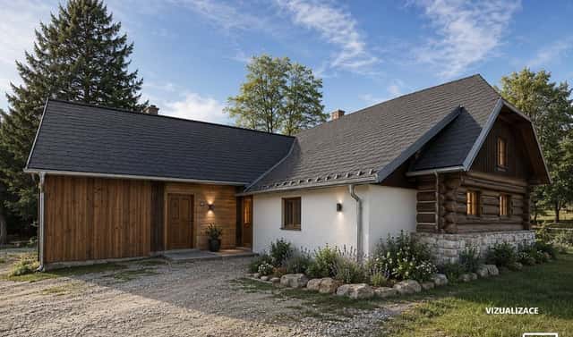 Prodej domu 140 m² s pozemkem 1 196 m², Čkyně – Onšovice, okres Prachatice