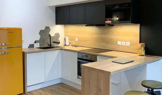 Pronájem bytu 1+kk 36 m², Spolková, Brno – Zábrdovice, okres Brno-město