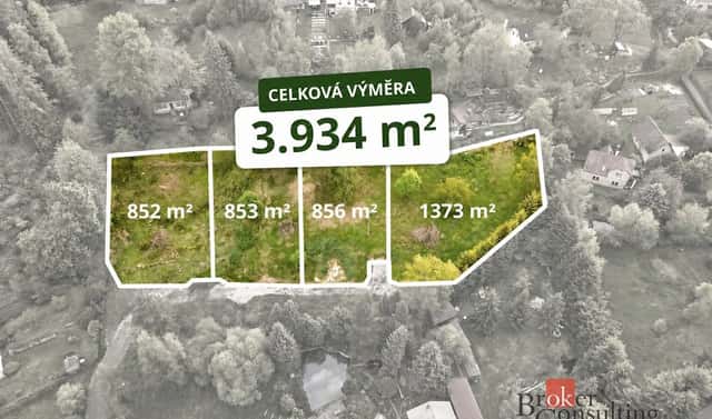 Prodej stavebního pozemku 3 934 m², Smolné Pece, okres Karlovy Vary