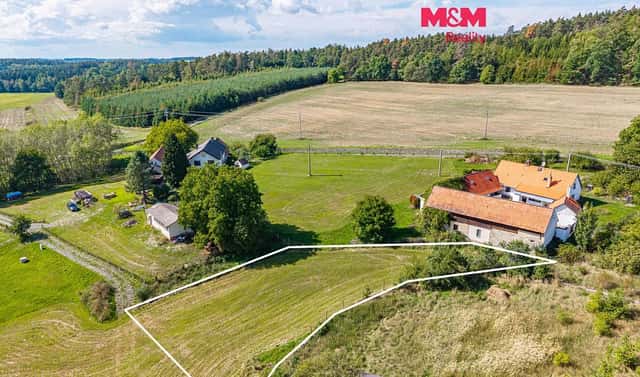Prodej stavebního pozemku 1 256 m², Hrazany – Klisinec, okres Písek