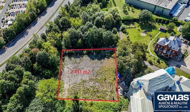 Prodej komerčního pozemku 2 131 m², Ostrava – Hrušov, okres Ostrava-město