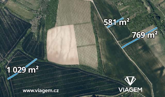 Prodej pole 1 189 m², Archlebov, okres Hodonín