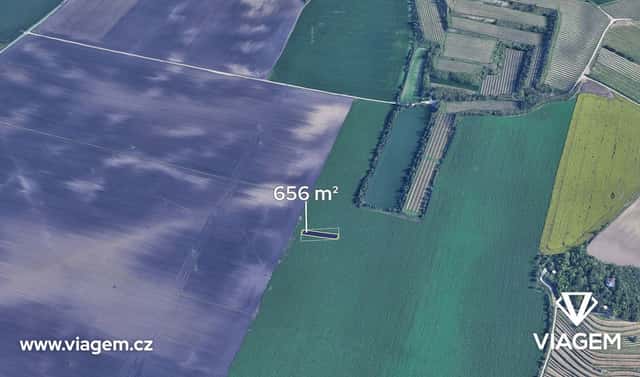 Prodej pole 656 m², Těšany, okres Brno-venkov