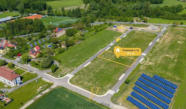 Prodej stavebního pozemku 861 m², Přerov – Přerov IV-Kozlovice