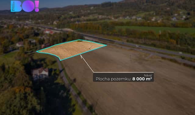 Prodej komerčního pozemku 8 000 m², Návsí, okres Frýdek-Místek