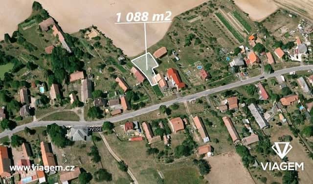 Prodej zahrady 1 088 m², Zdechovice, okres Hradec Králové