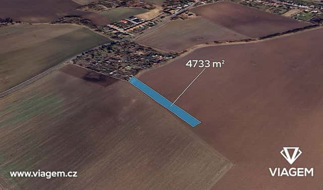Prodej pole 2 366 m², Jarohněvice, okres Kroměříž