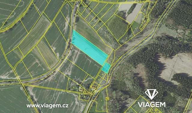 Prodej pole 1 830 m², Velké Popovice, okres Praha-východ