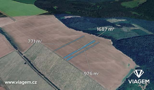 Prodej pole 572 m², Kunovice, okres Uherské Hradiště