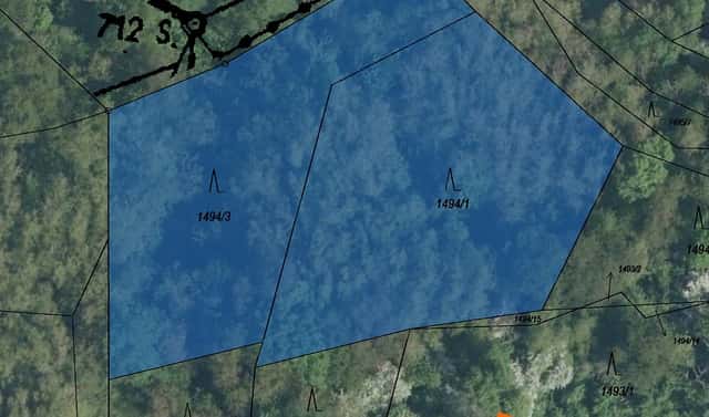 Prodej lesa 1 094 m², Spytihněv, okres Zlín