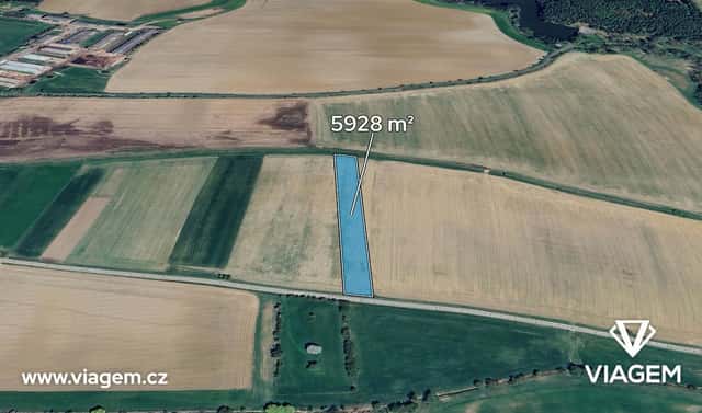 Prodej pole 658 m², Dražíč, okres České Budějovice