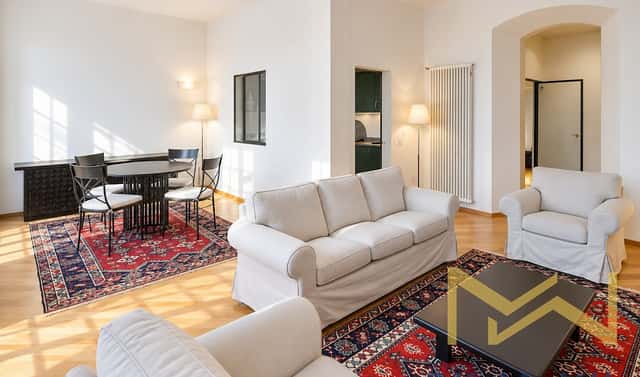 Pronájem bytu 3+1 94 m², Hořejší nábřeží, Praha 5 – Smíchov