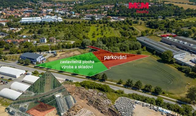 Prodej komerčního pozemku 6 796 m², Bučovice, okres Vyškov