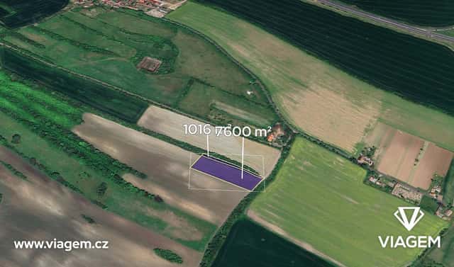 Prodej pole 359 m², Vchynice, okres Litoměřice