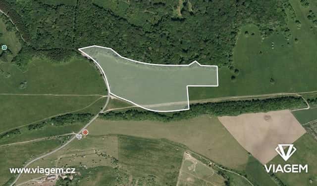 Prodej pole 3 304 m², Korytná, okres Uherské Hradiště