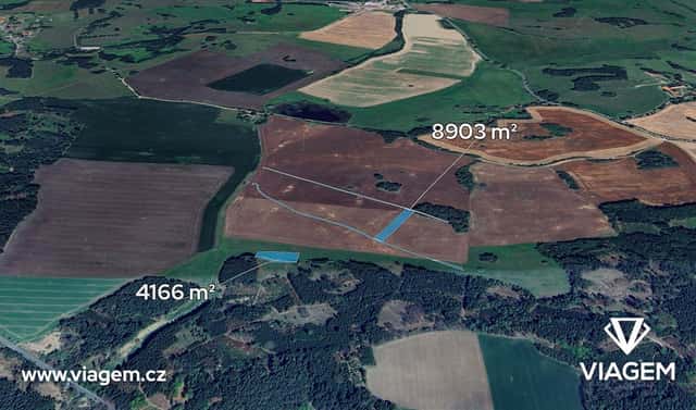 Prodej pole 2 640 m², Milevsko, okres Písek