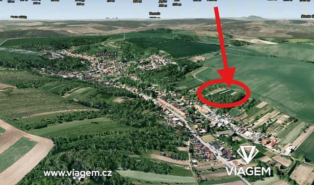Prodej zahrady 856 m², Bošovice, okres Vyškov