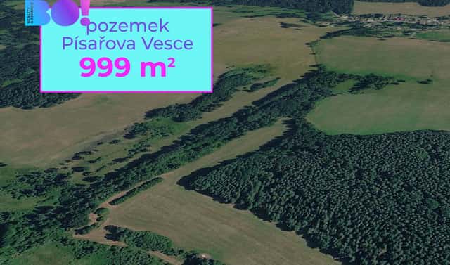 Prodej pozemku 999 m², Lesná, okres Tachov