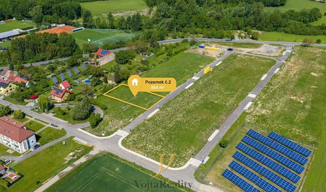 Prodej stavebního pozemku 854 m², Přerov – Přerov IV-Kozlovice