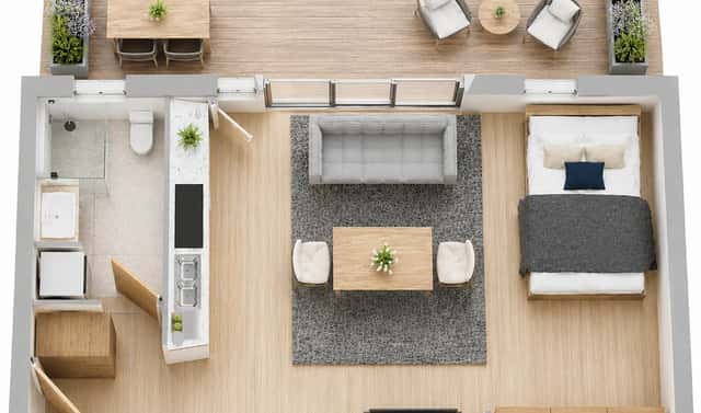 Prodej bytu 1+kk 33 m², Kyjov, okres Hodonín