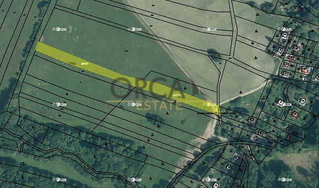 Prodej pole 3 706 m², Slavkov pod Hostýnem, okres Kroměříž