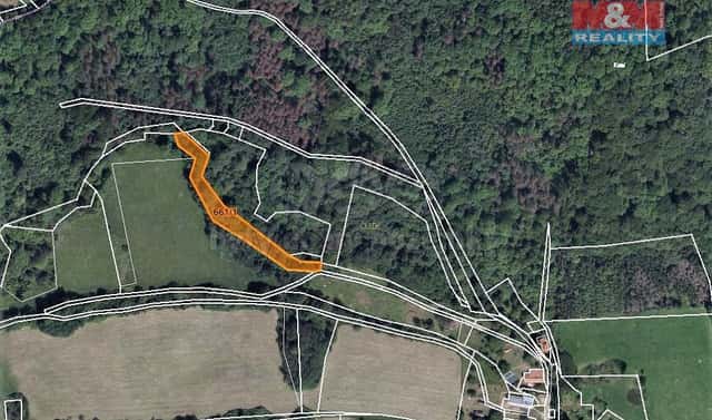 Prodej lesa 3 340 m², Kozly, okres Česká Lípa