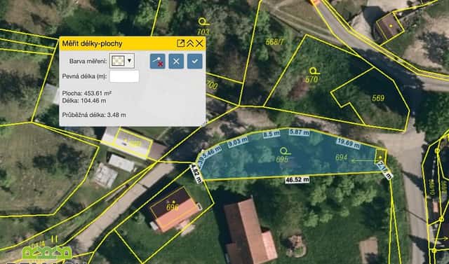 Prodej stavebního pozemku 445 m², Zádveřice-Raková – Zádveřice, okres Zlín