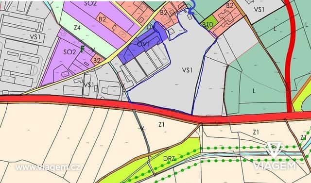 Prodej zahrady 2 672 m², Kolín