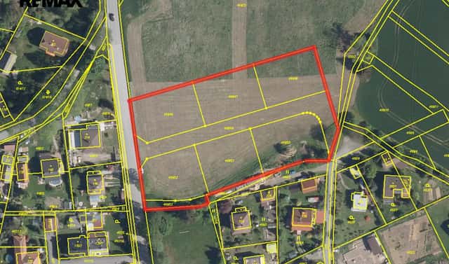 Prodej komerčního pozemku 7 831 m², Humpolec, okres Pelhřimov