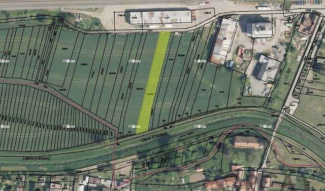 Prodej komerčního pozemku 484 m², Nesovice, okres Vyškov