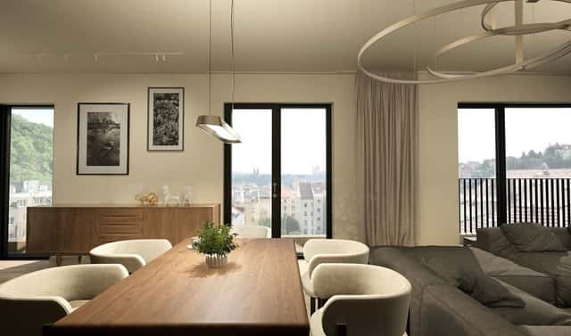 Prodej bytu 5+kk 204 m², Na Laurové, Praha 5 – Smíchov