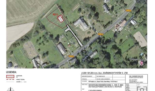 Prodej stavebního pozemku 1 802 m², Rudná pod Pradědem – Stará Rudná, okres Bruntál