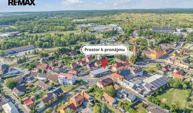 Pronájem obchodních prostor 70 m², Mírová, Milovice, okres Nymburk