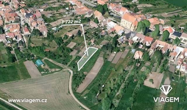 Prodej zahrady 1 291 m², Moravský Písek, okres Hodonín