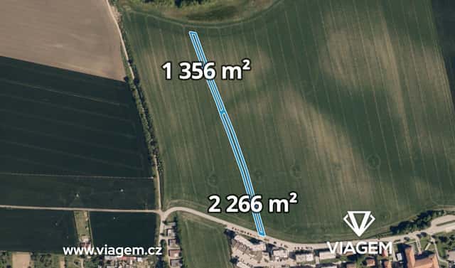 Prodej pole 1 207 m², Bučovice, okres Vyškov
