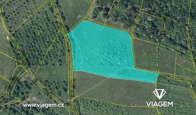 Prodej zahrady 8 343 m², Žitenice, okres Litoměřice
