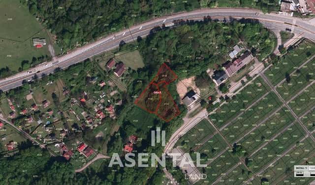 Prodej pozemku 2 442 m², Klášterní, Orlová – Město, okres Karviná